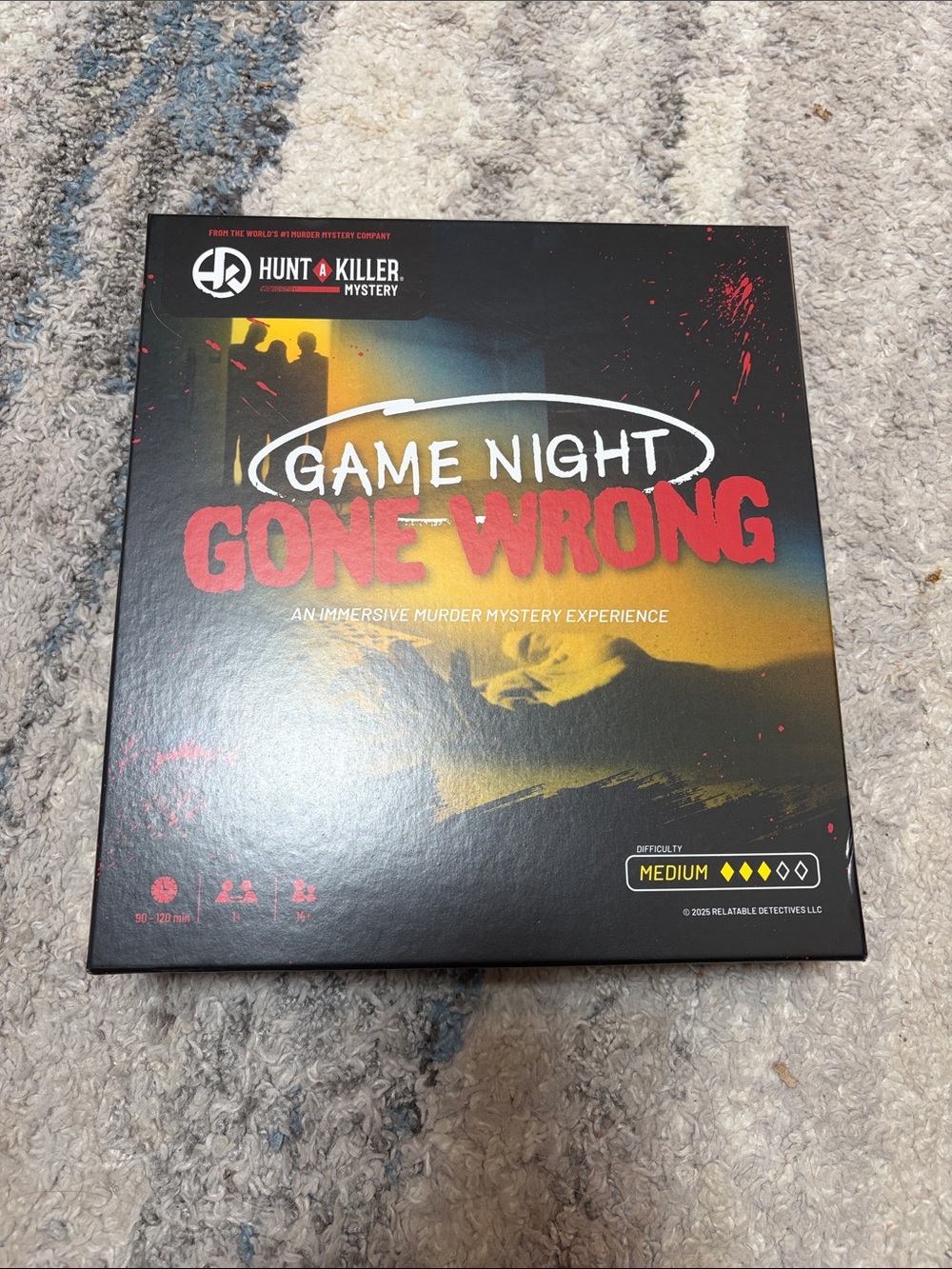 Hunt A Killer Game Night: Gone Wrong - Black Box